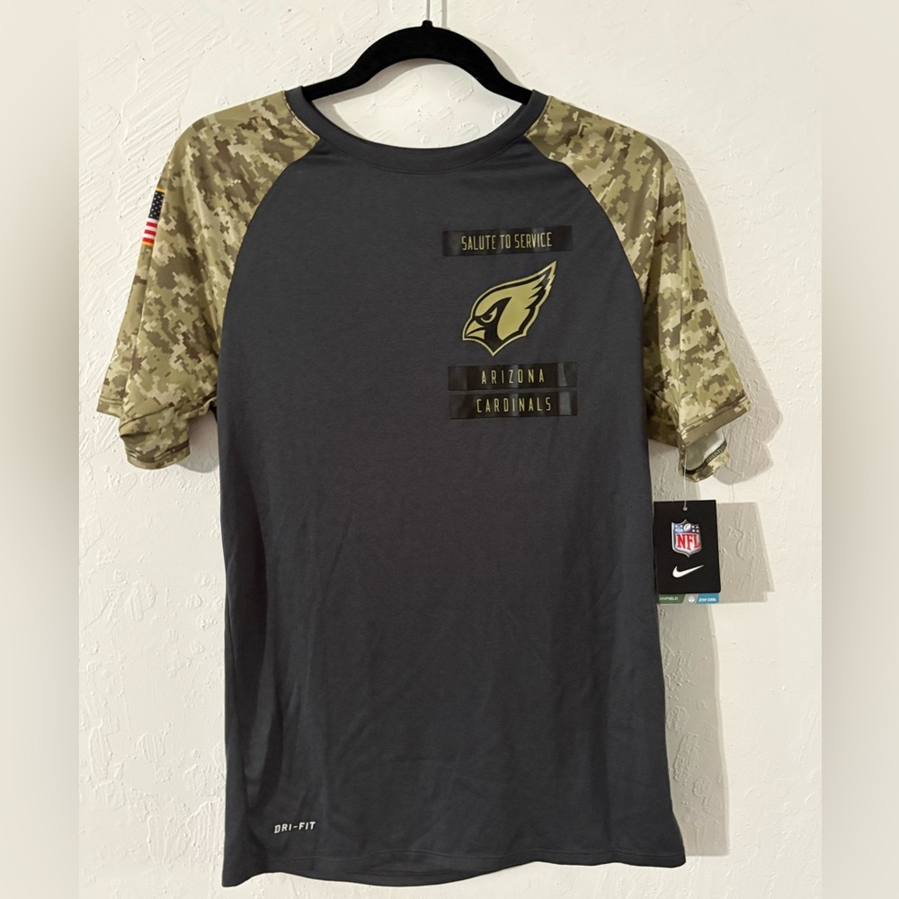 New Nike NFL Salute to Service Arizona Cardinals Men’s Size S On‎ Field Apparel